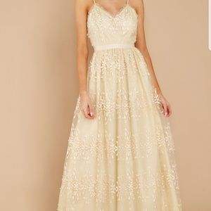 Cream Gown